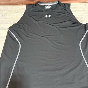 Under Armour Men's Charcoal Sleeveless Tank XL